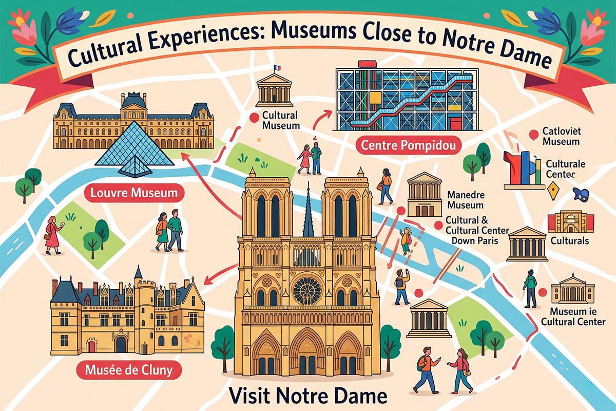 Cultural Experiences: Museums Close to Notre Dame