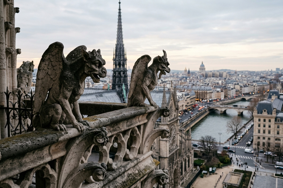 Exploring the Mystique of Notre Dame\'s Gargoyles and Chimeras